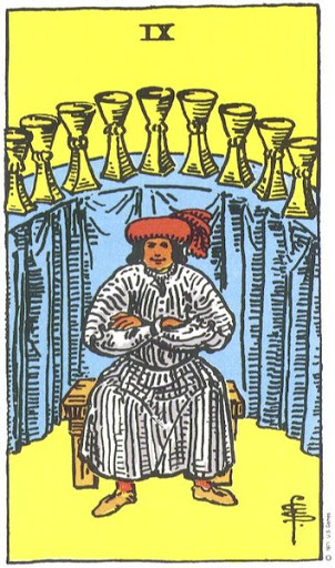 Ý Nghĩa Biểu Tượng 78 Lá Bài Tarot – Nine of Cups