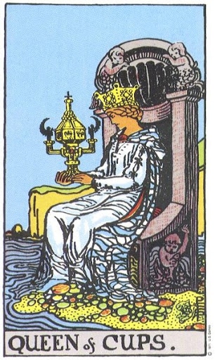 Ý Nghĩa Biểu Tượng 78 Lá Bài Tarot – Queen of Cups