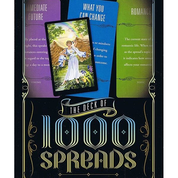 Bộ bài Deck of 1000 Spreads: Your Tarot Toolkit for Creating the Perfect Spread for Any Situation Cards chính hãng 8